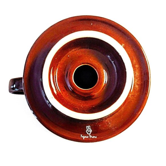 Kajava Mama Pour-Over  Brown Ceramic Coffee Dripper - 2 Cup Capacity, New in Box - Picture 5 of 12